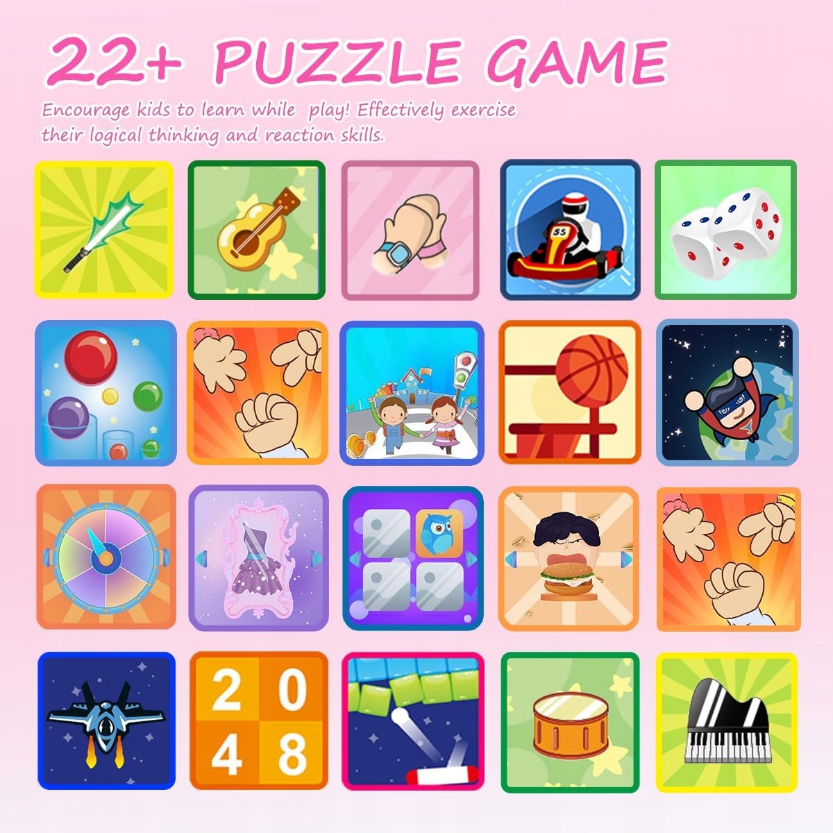 Multi-functional Smartwatch for Girls 3-10 Years Old with Camera and Music Bohater / Bajka Inny