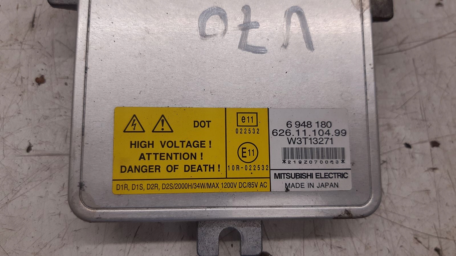 control unit xenon Volvo V70 III kombi LIFT 2,0D