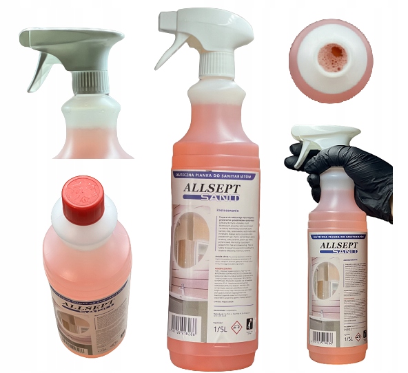 PŁYN ŚRODEK DO SANITARIATÓW KABIN ŁAZIENEK