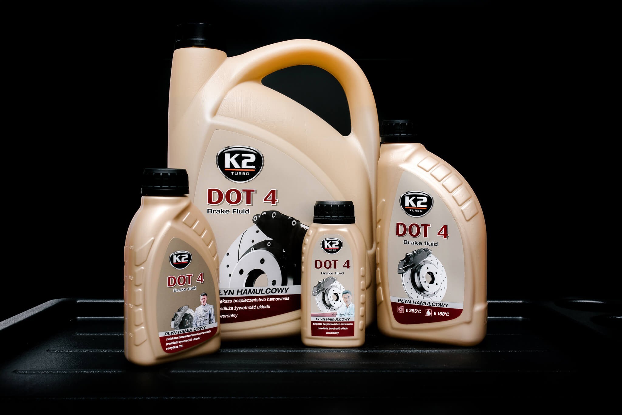 PLYN HAMULCOWY DOT-4 0,5L K2 Pojemność opakowania 500 ml