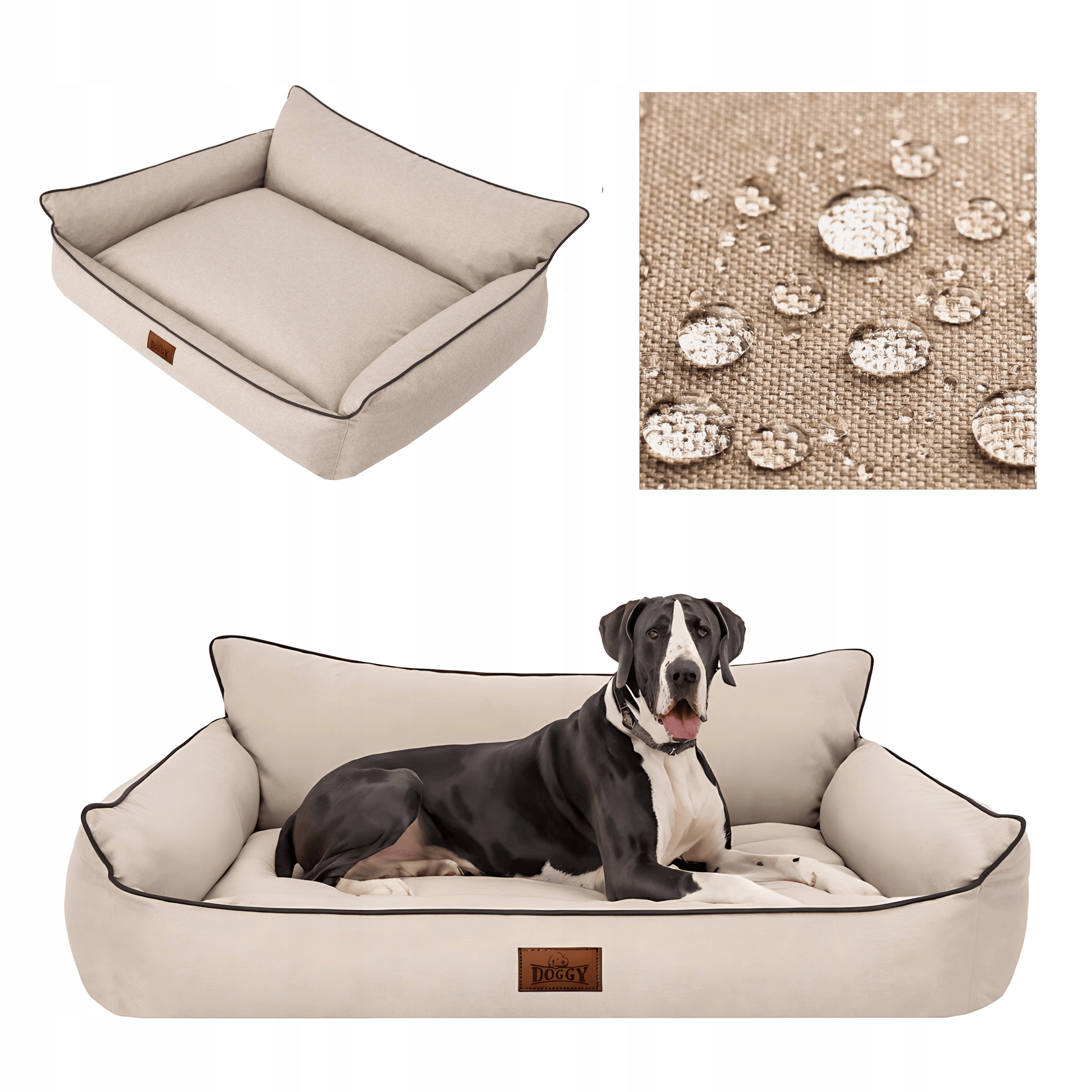 Levně Pelíšek pro psa – voděodolná kotec – pelíšek pro psa – XXXL 132 x 106 cm