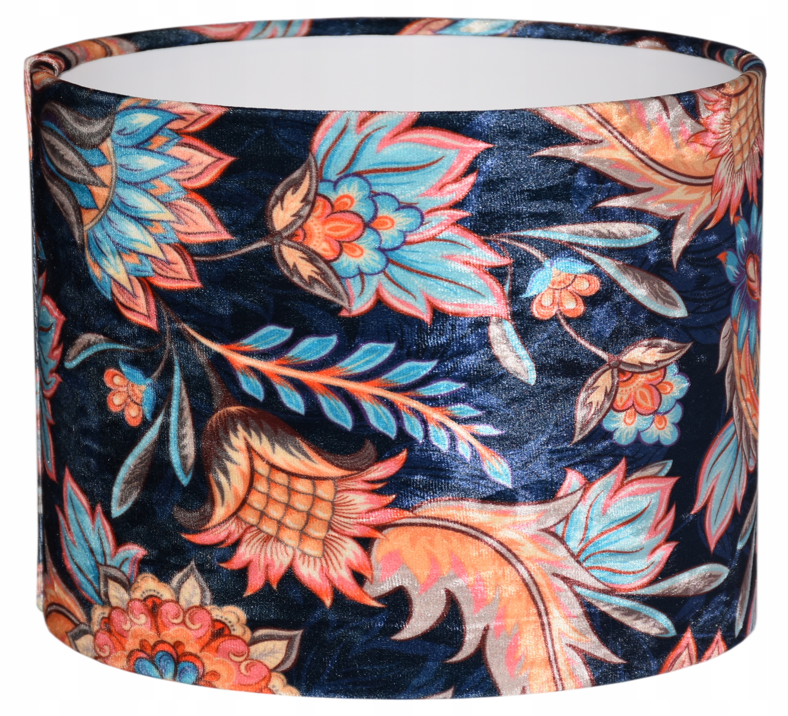 Orientální Abažur E27 Zavinovací Okraje Válec Klosz 20 Květů Orientu Panca