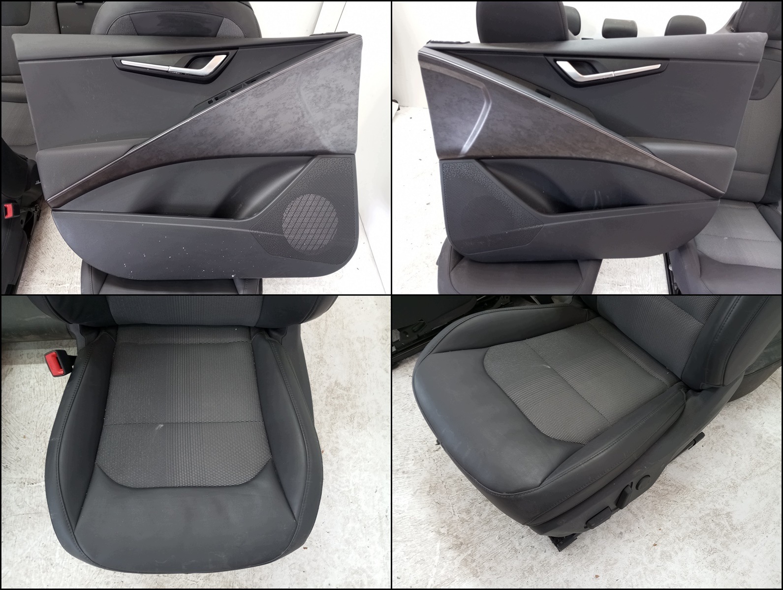 seats upholstery pol leather KIA NIRO II 23r