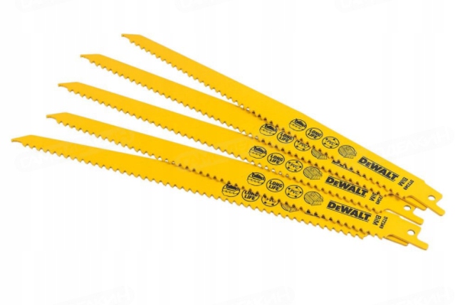 

Brzeszczoty do piły szablastej 228 x 42 mm DeWalt