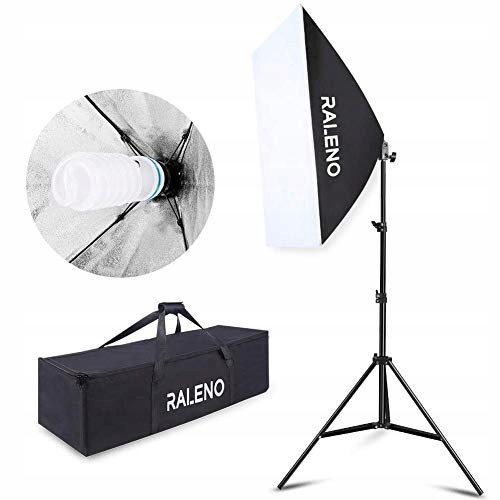 Softbox pro osvětlení videa studiový set Raleno 50x70 cm Cfl 5500K