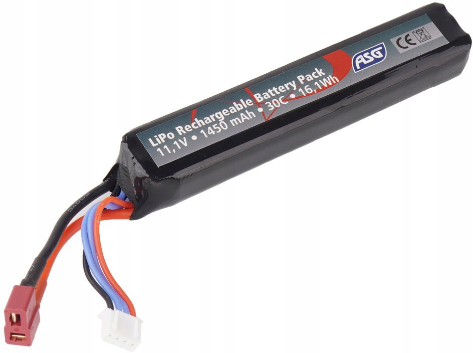 Asg Bateria Aeg LiPo 11,1V 1450mAh 30C T-Connect 19365