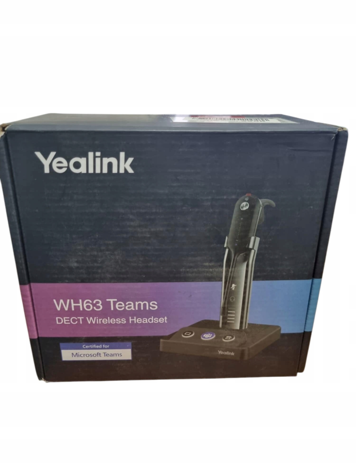 Zestaw słuchawkowy Yealink Dect UC WH63 Mono