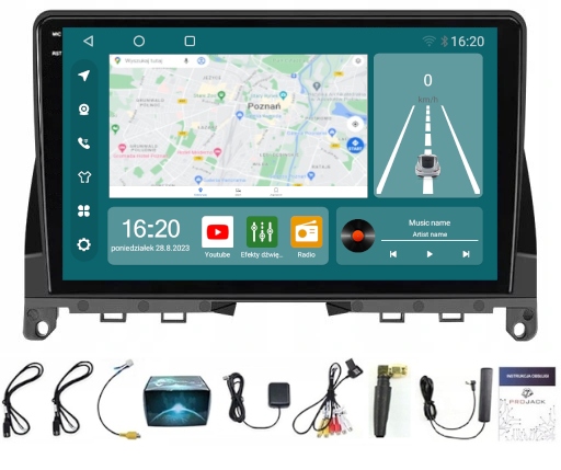 Android Rádio Mercedes W204 2007-10 Usb 256 Gb Sim