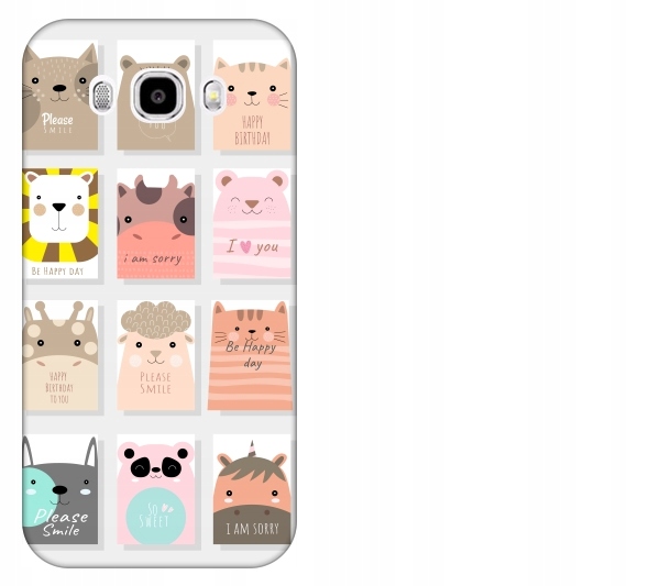 

Etui pokrowiec Samsung Galaxy J5 2016 Słodkie zwie
