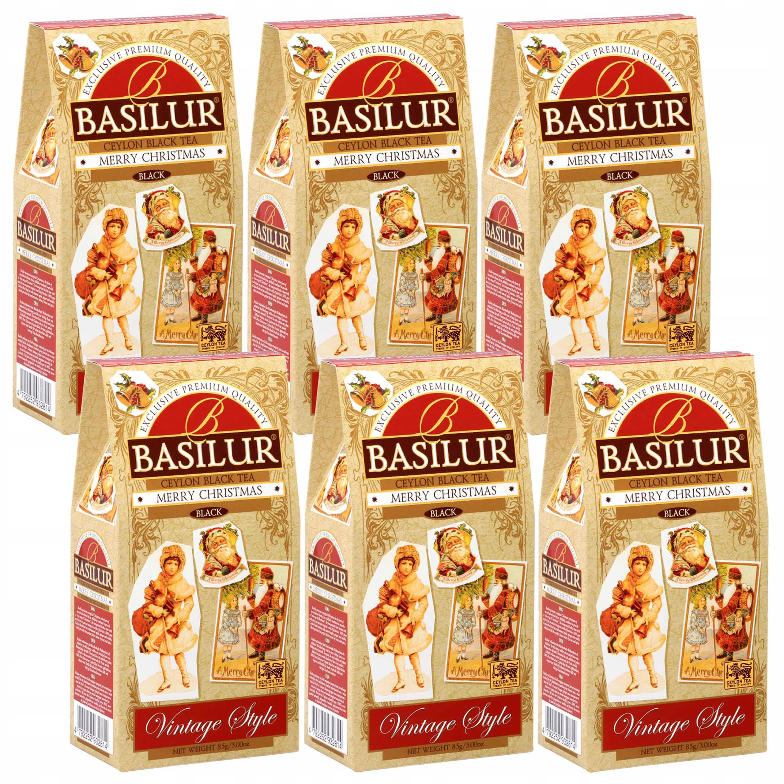 Levně Basilur Černý listový čaj s přídavkem jablka 6 Ks