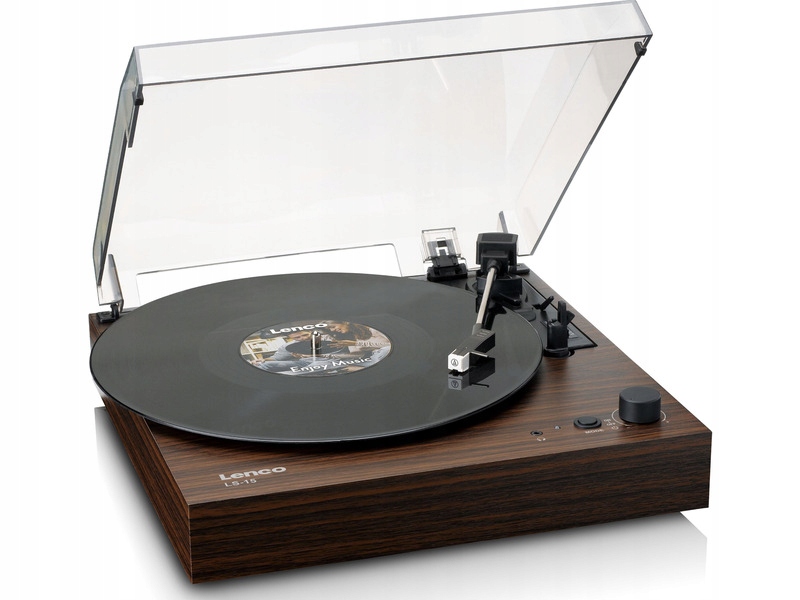 Gramofon Lenco LS-15WD Bluetooth Drewno