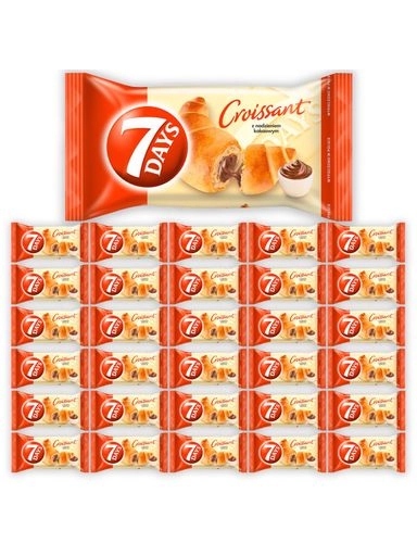 Levně 7 Days Rohlíček s kakaovou náplní 30x60 g