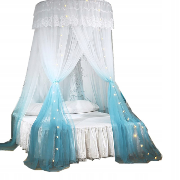 MOSKITIERA BALDACHIM NAD ŁÓŻKO SIATKA OWADY KOMARY