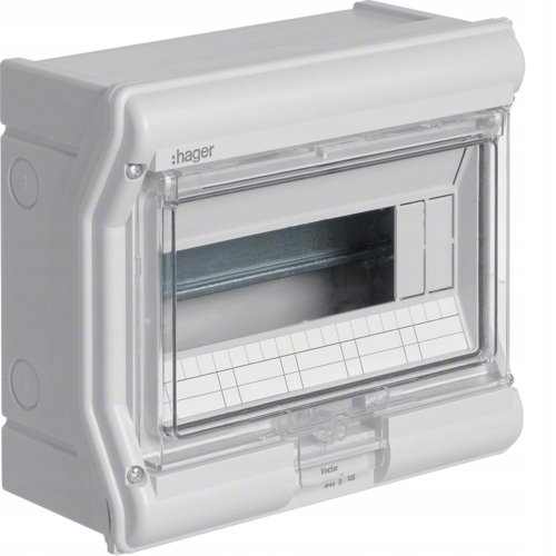 Nástěnný rozvaděč VE110L 1x10 IP65