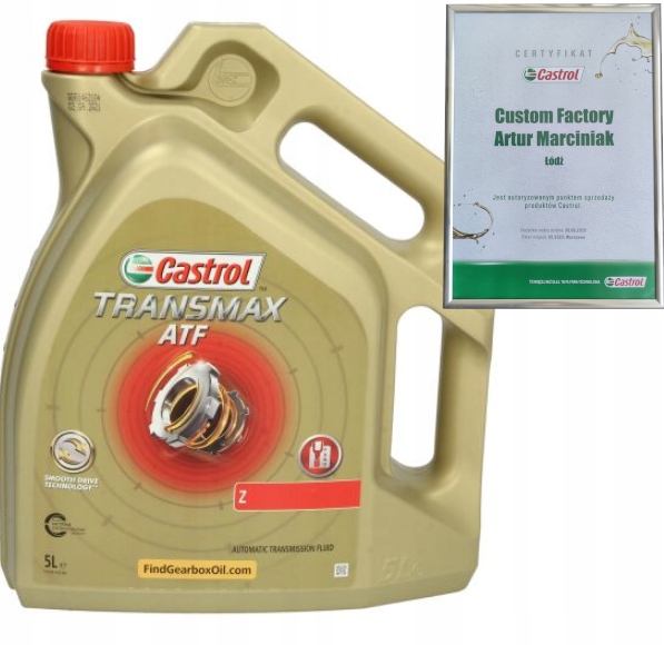 OLEJ PRZEKŁADNIOWY CASTROL TRANSMAX Z 5L