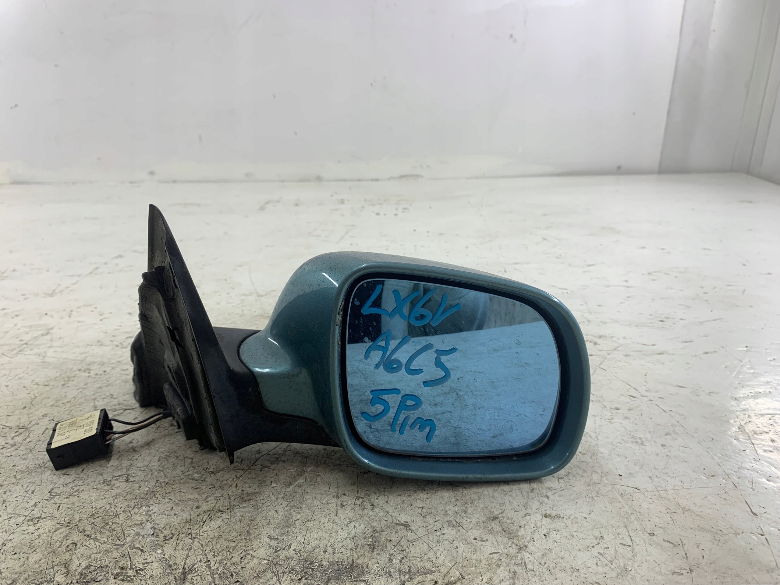 AUDI A6 C5 mirror right LX6V 5 PIN