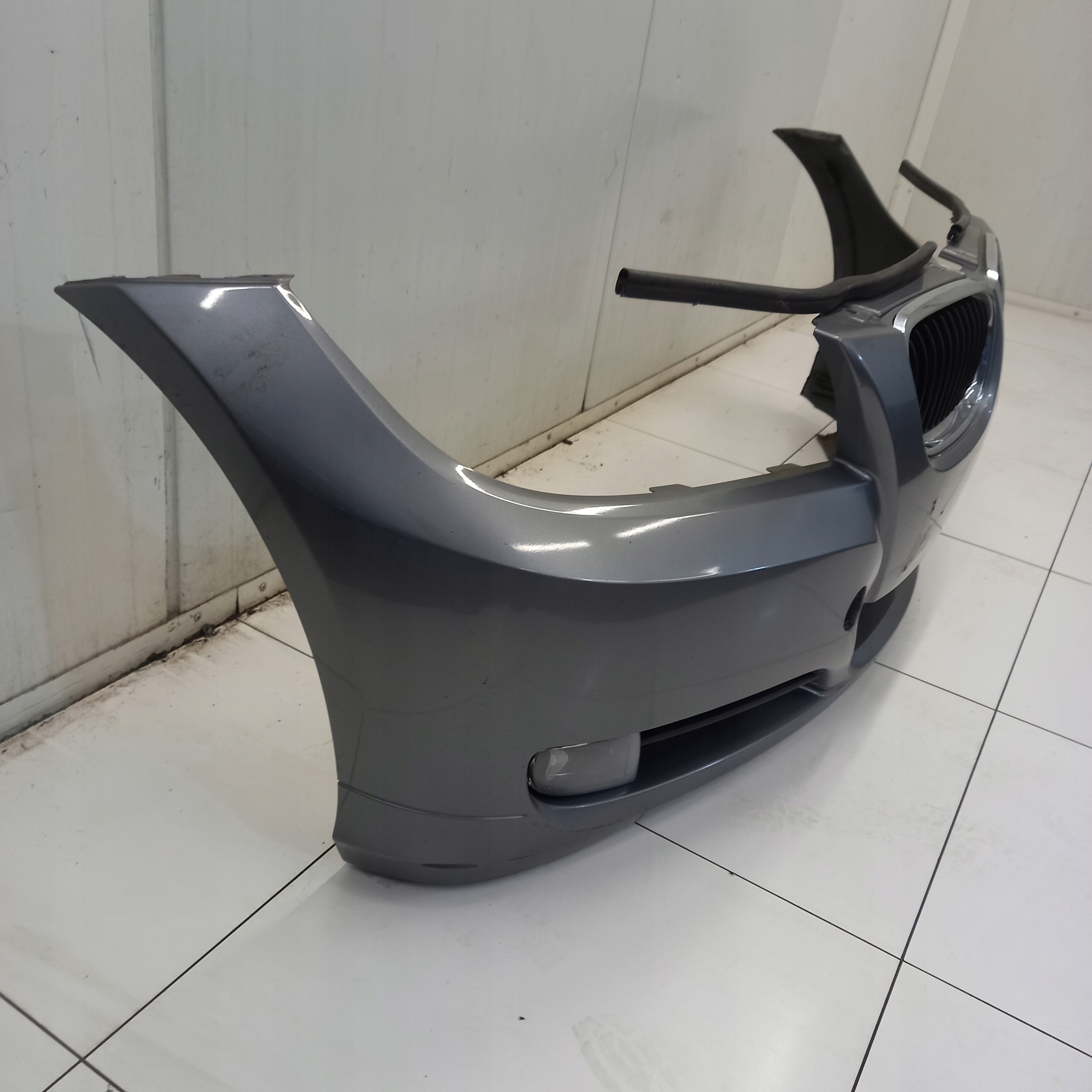 bumper front front LIFT BMW E90 SPACEGRAU METALIC 2010
