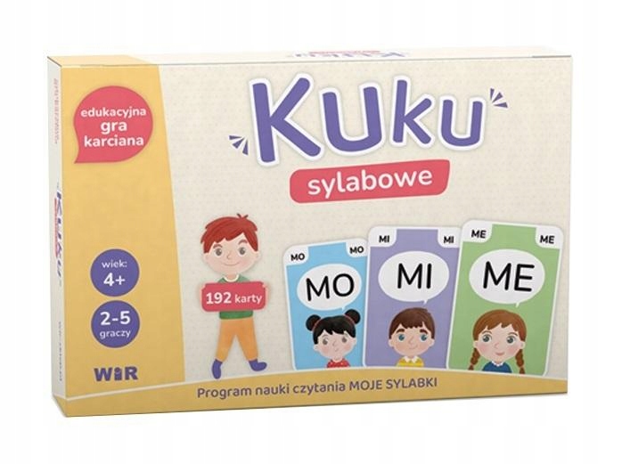 Kuku Sylabowe. Edukacyjna Gra Karciana Dla Dzieci Katarzyna Guzik-czachor