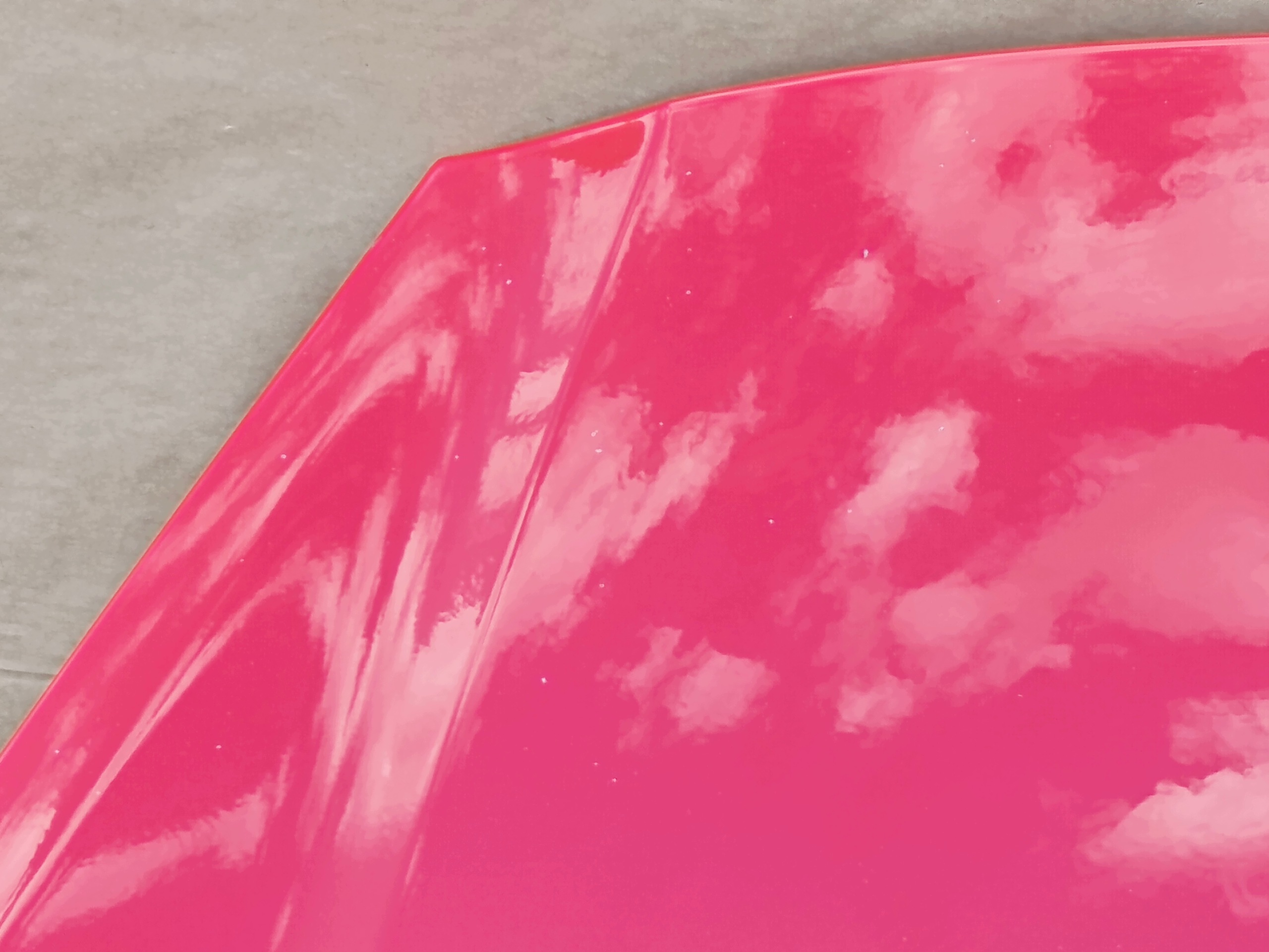 FORD FIESTA MK7 LIFT 2012-2017 bonnet front RED RACE original