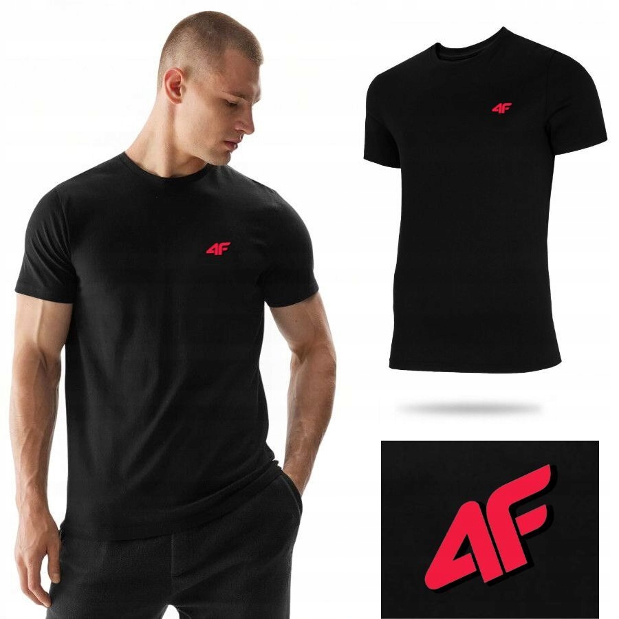 KOSZULKA MĘSKA 4F T-SHIRT PODKOSZULEK BLUZKA SPORTOWA NA CO DZIEŃ