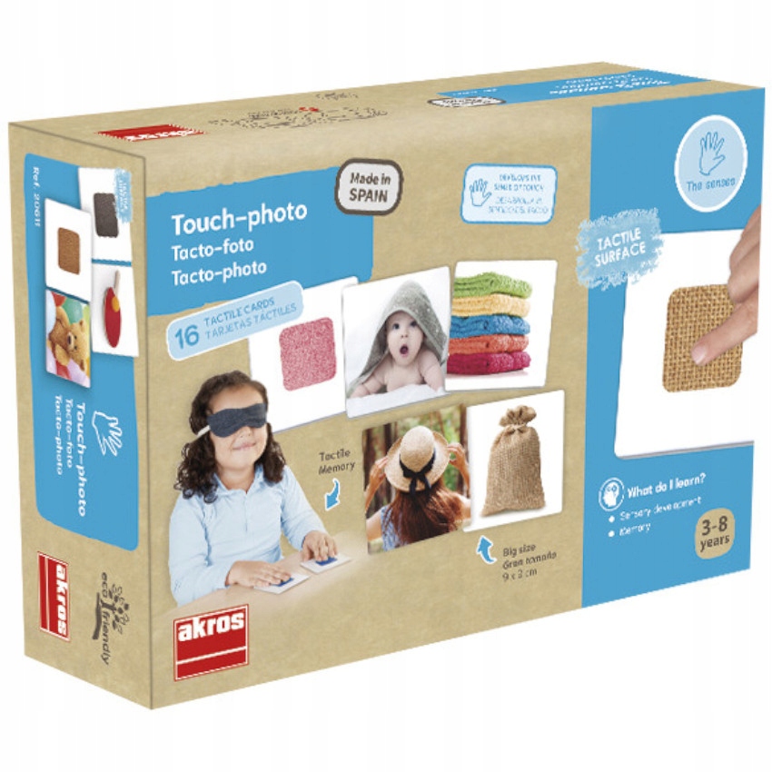 Gra zmysłów Dotknij i rozpoznaj Akros