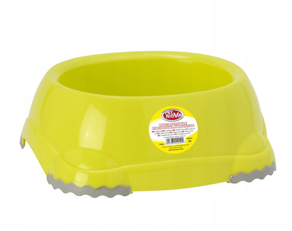 

MAS24 Miska antypoślizgowa Pet Nova 2200 ml żółta