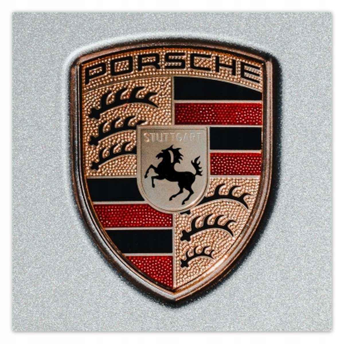 Fototapety 312x312 Znaczek Porsche Logo