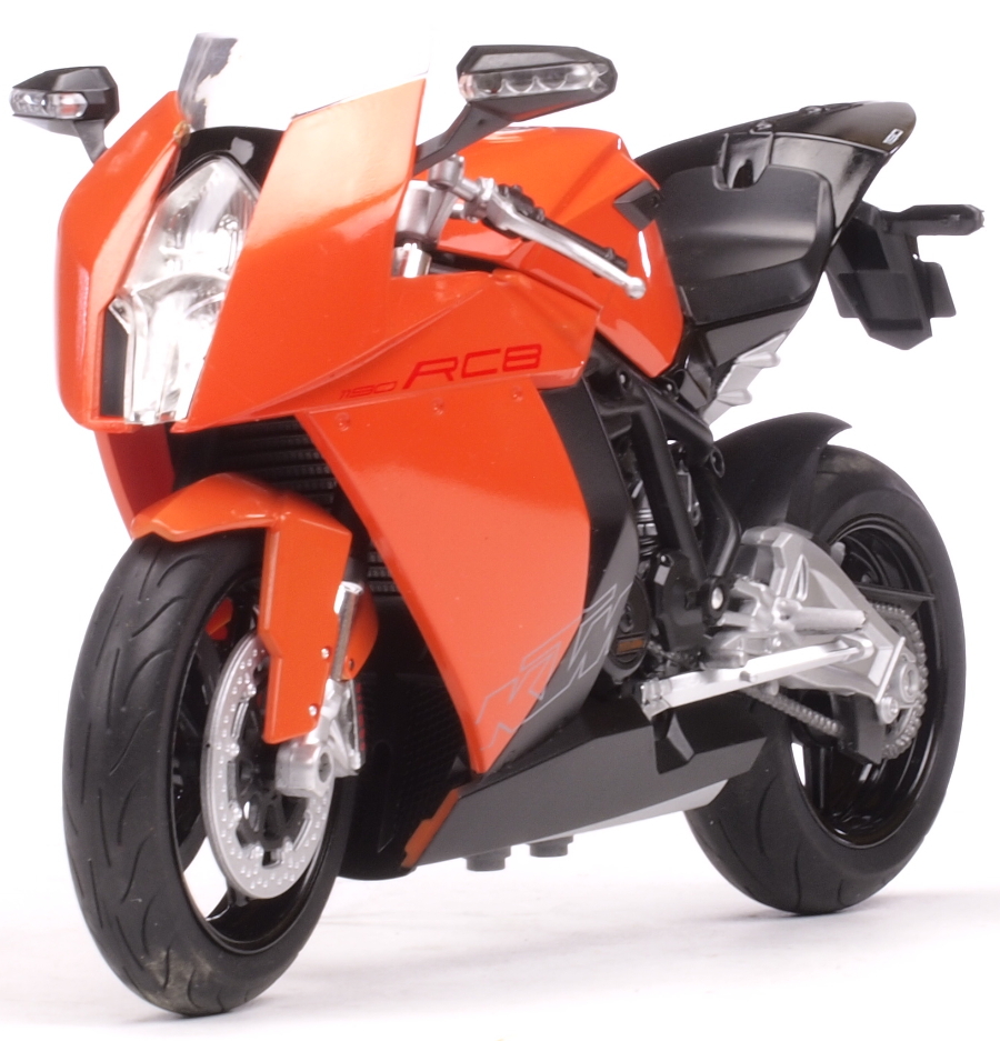 Welly Kovová Motorka Ktm 1190 RC8 Velký Model 20 cm Měřítko 1:10