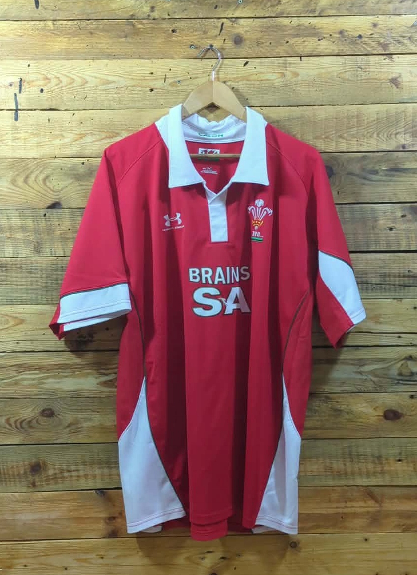Under Armour Walia Wales Koszulka Męska Rugby 3xl