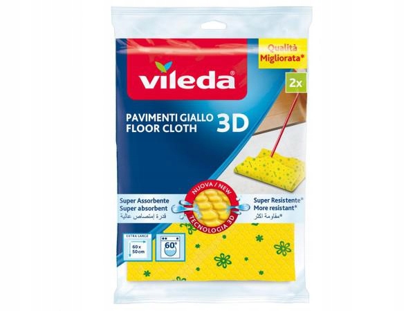 

Vileda Ścierka do podłogi z Mikrofibry 3D 1 szt.