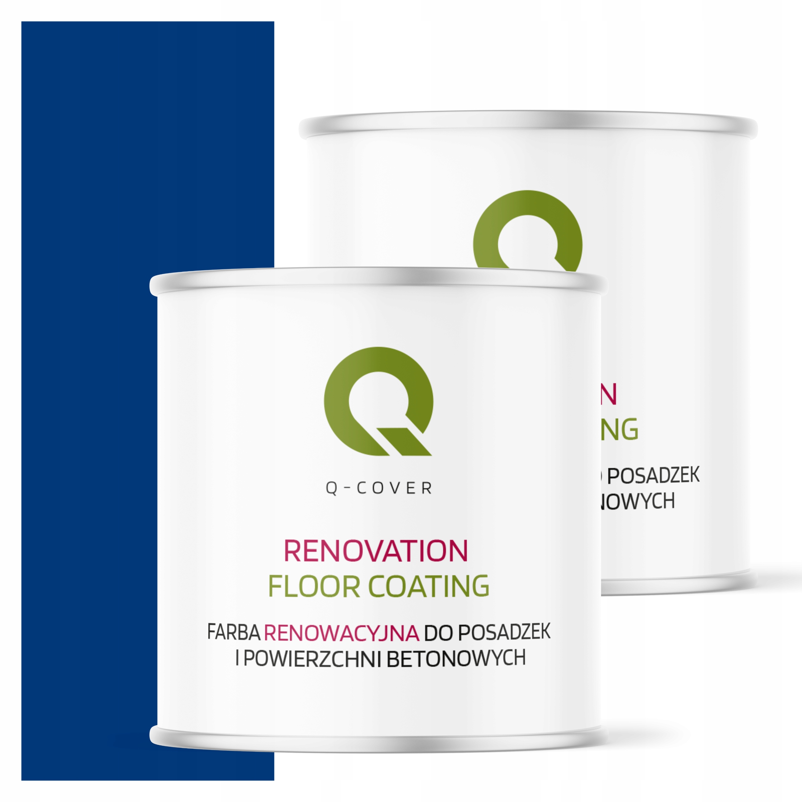 Ochranná farba na podlahy Renovačná modrá Ultra 5002 Lesk 2,5L