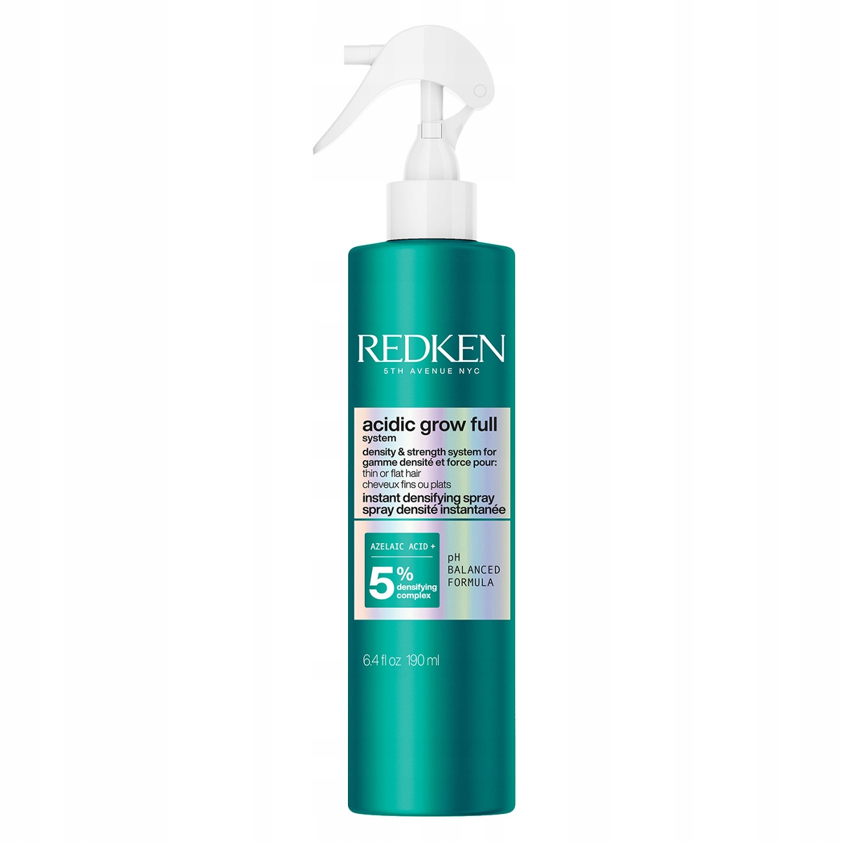 Redken Acidic Grow Full System zagęszczający spray do włosów cienkich 190ml