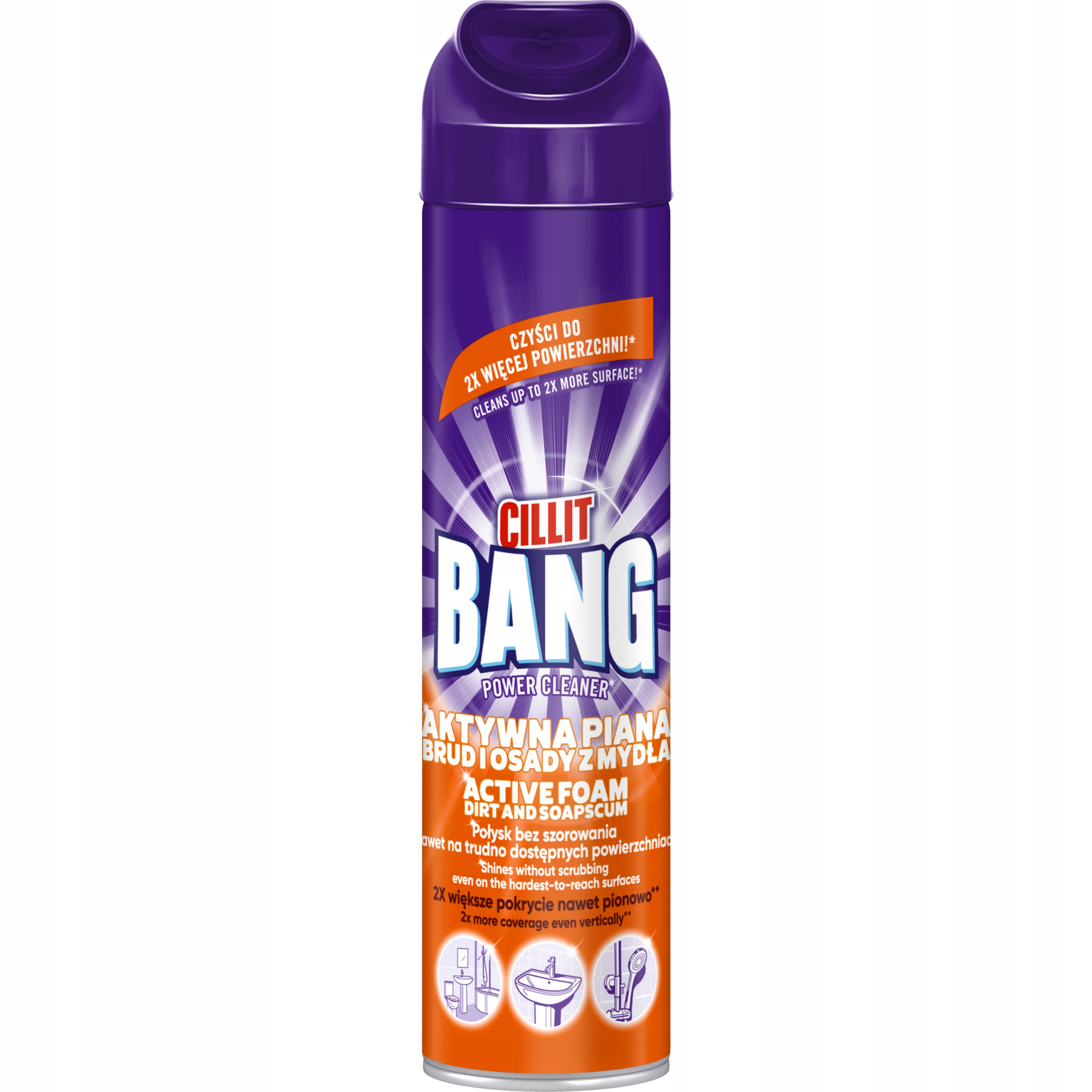 

Cillit Bang Piana do Sprzątania Limescale 600ml