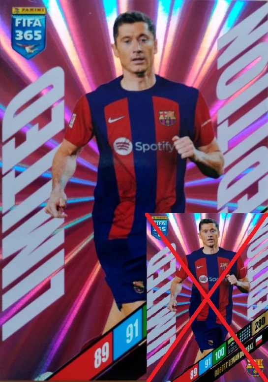 Panini Fifa 365 2024 Limited XXL Robert Lewandowski (fc Barcelona)