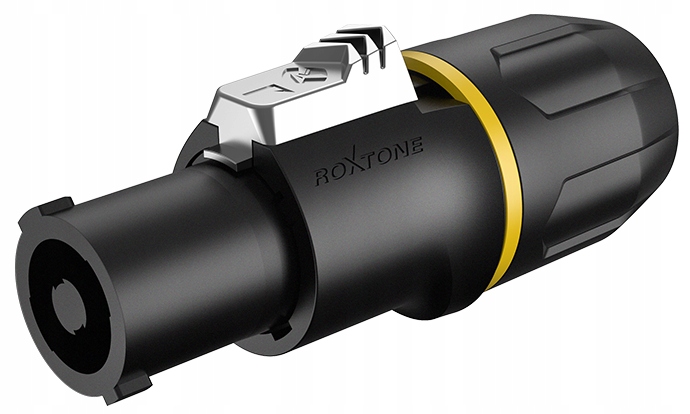 

Roxtone RS4FP-YL Solidny Wtyk Głośnikowy Speakon