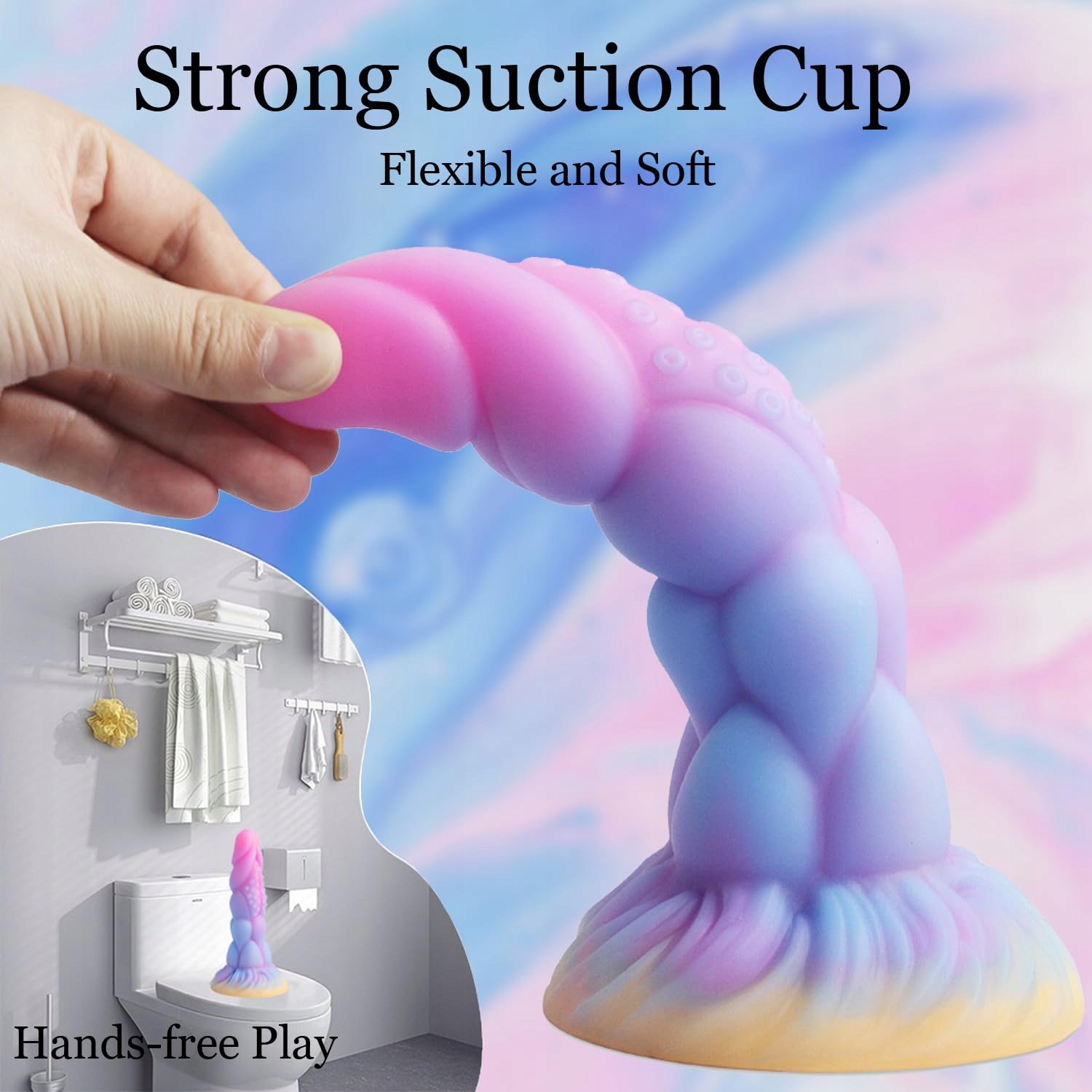 REALISTISCHER Monster Silikon Dildo Ogromny Dildo Analny Z Silikonu — miniatura 4