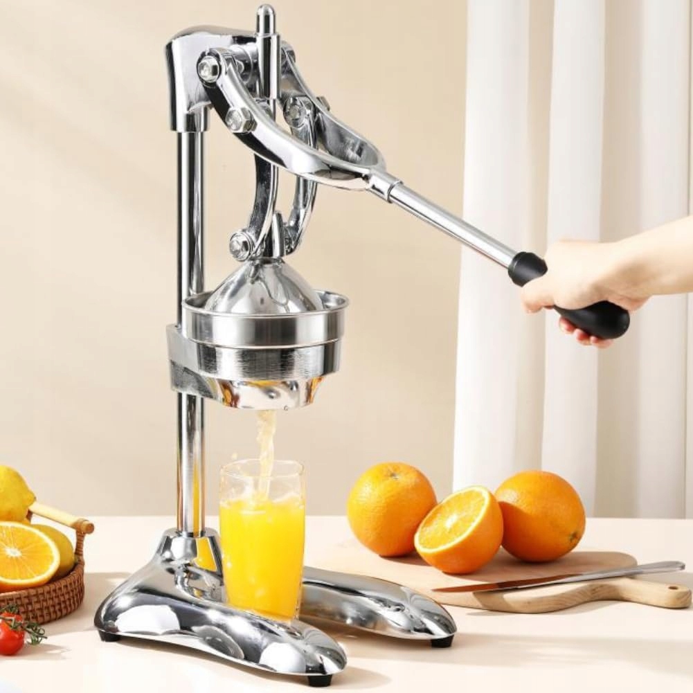 RĘCZNA WYCISKARKA DO CYTRUSÓW OWOCÓW CIĘŻKA SOLIDNA NIERDZEWNA PRASA CYTRYN Model LOGIC