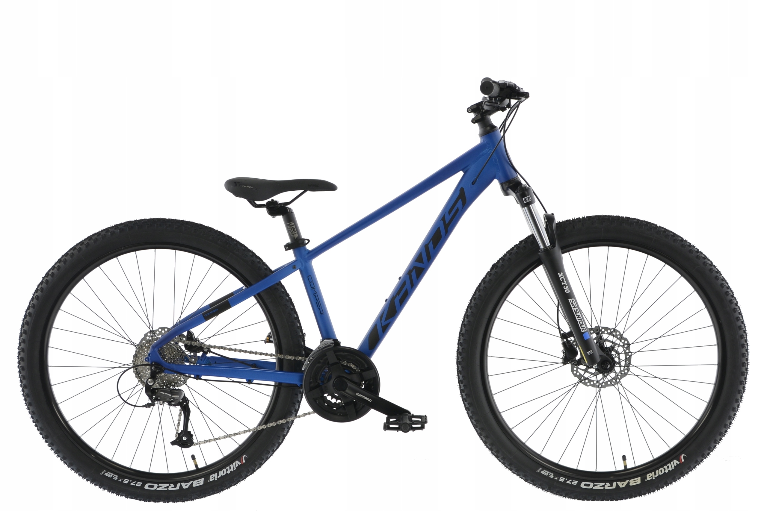 Rower Górski 27,5 Kands Comp-er 2024 niebieski mat R18 wzrost 173-182 cm