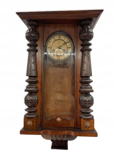Zegar ścienny Junghans regulator Niemcy ok. 1880–1910