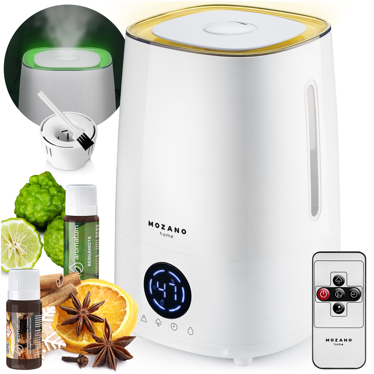 

Nawilżacz Powietrza Automatyczny Lampka Nocna Led