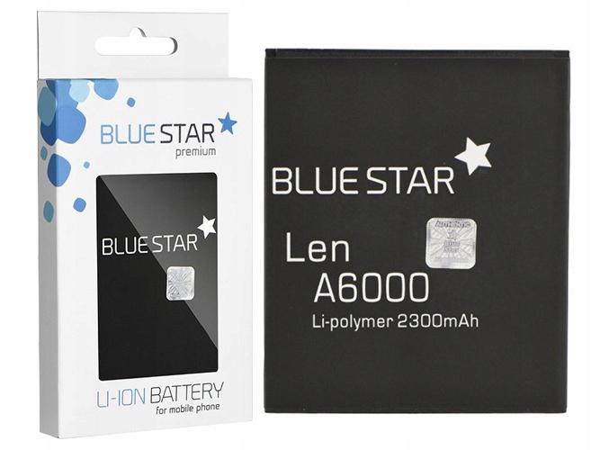 

Lenovo A6000 Bateria 2300MAH Blue Star Premium