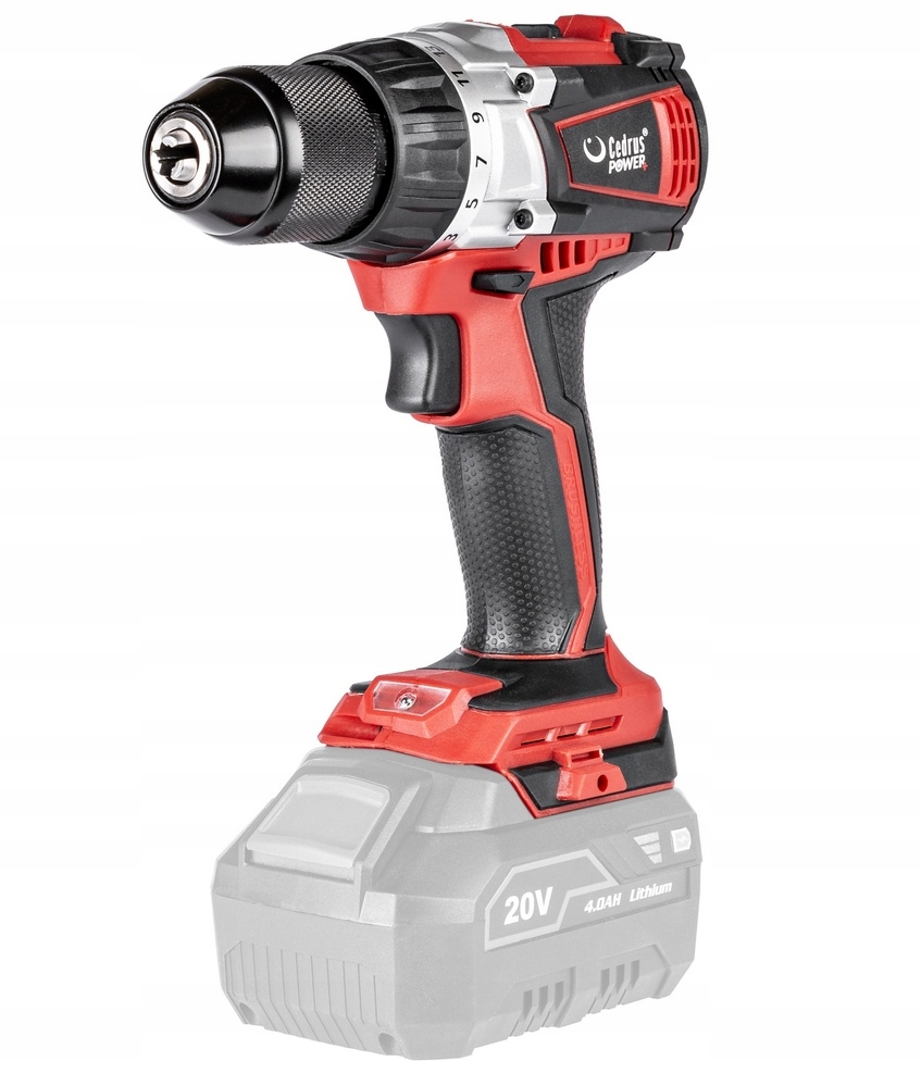 Vrtačka–aku Šroubovák Cedrus Akumulátorový 20 V 0-500 0-2000 Ot/min 60NM Led