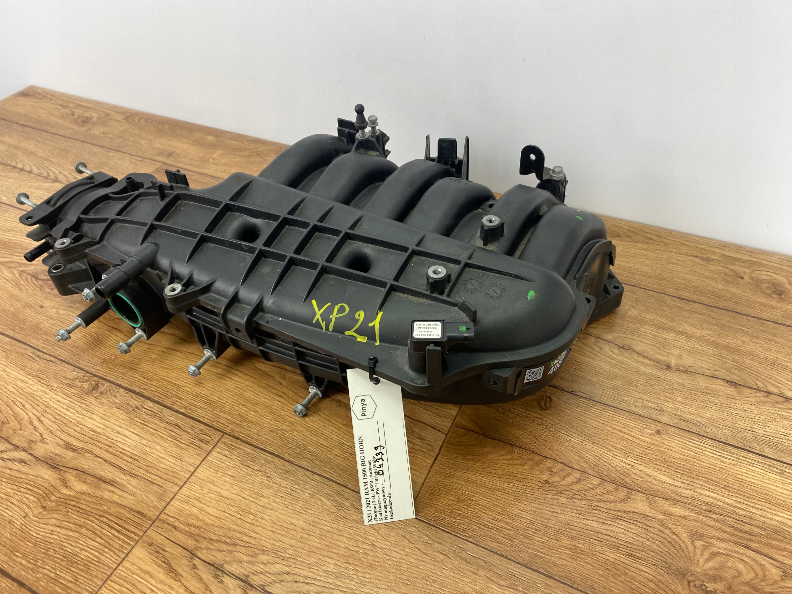 header pipe dolotowy 3.6 Jeep Chrysler Dodge Ram 1500 2019+