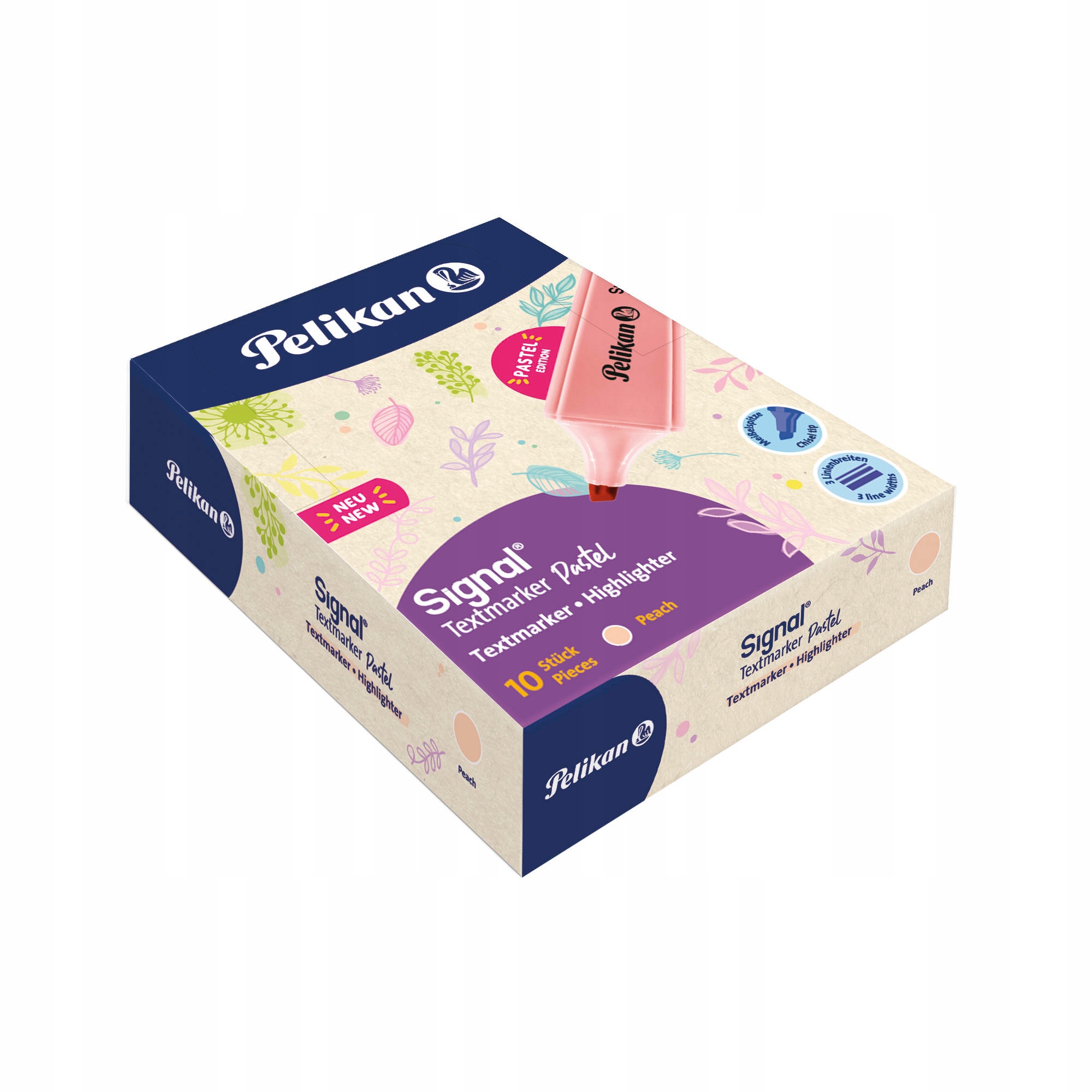 Zakreślacz Pelikan Signal Pastel Brzoskwiniowy