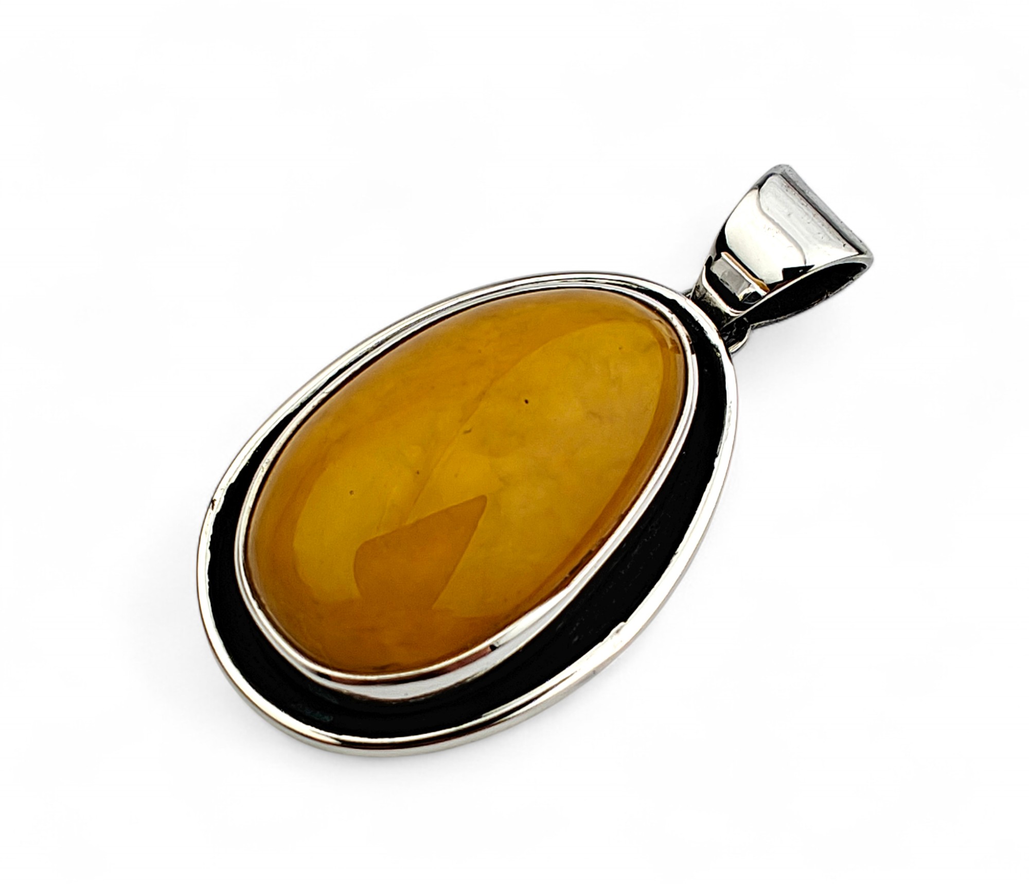 Přívěsek Na Přívěsek Baltský Jantar Stříbro Medový