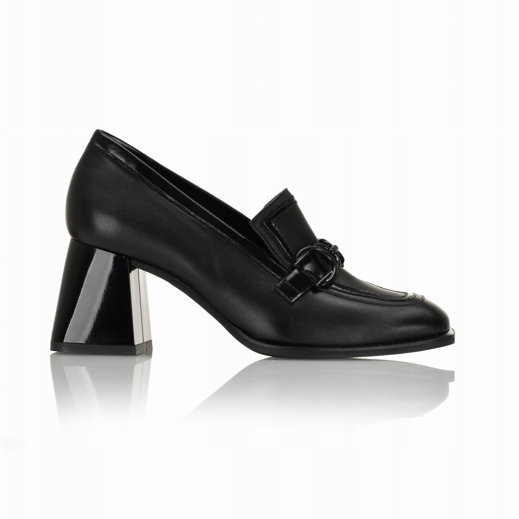 Dámské polobotky Higo 2637 Černé 40, Černá