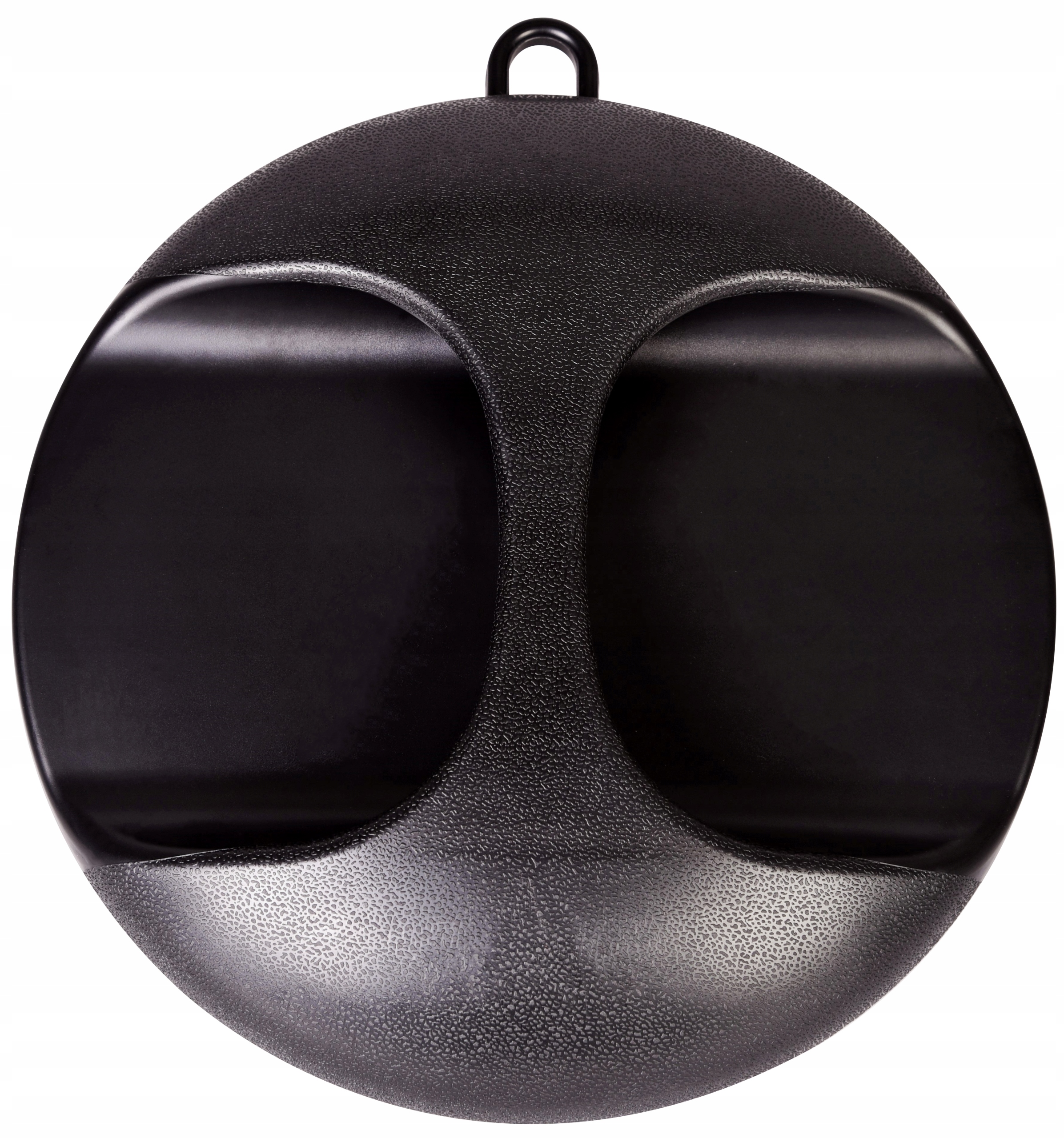 LUSTRO FRYZJERSKIE OKRĄGŁE DUŻE DO SALONU CZARNE Marka Gepard