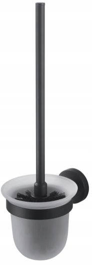 Závěsný Wc kartáč černý Stella 07.430-B