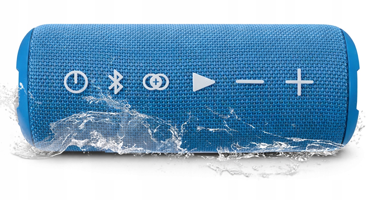 Głośnik przenośny SilverCrest Bluetooth niebieski 30 W