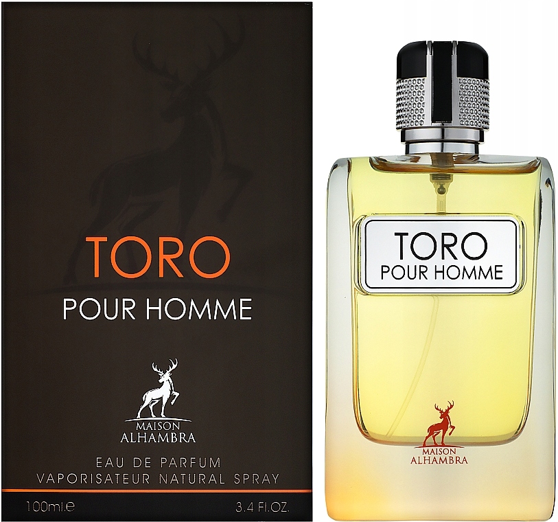 Maison Alhambra Toro Pour Homme Parfémovaná Voda 100 ML Pro Muže